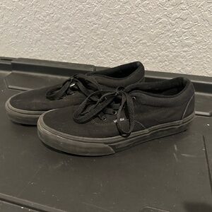 Black Vans Authentic - Size Youth 6